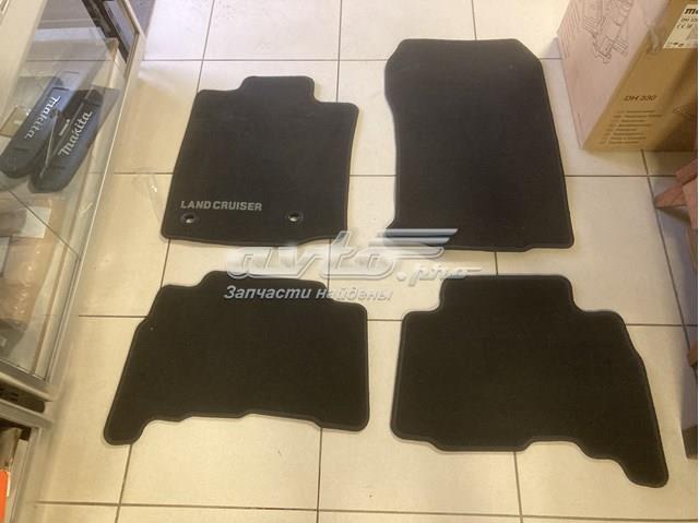 Tapetes dianteiros + traseiros, kit para Toyota Land Cruiser PRADO J150