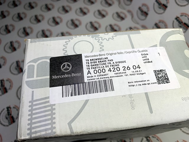 A0004202604 Mercedes 