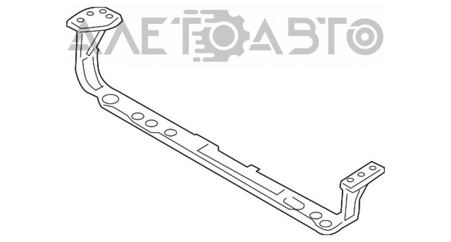 FP2813202P FPS Suporte inferior do radiador (painel de montagem de fixação das luzes)