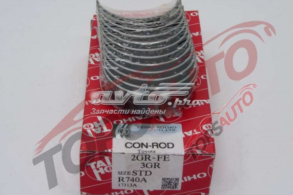 Folhas inseridas de cambota de biela, kit, padrão (STD) Taiho R740ASTD preço, a partir de 19,69 USD