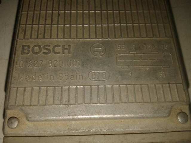 Módulo de ignição (comutador) Bosch 0227920001 preço, a partir de 99,67 USD