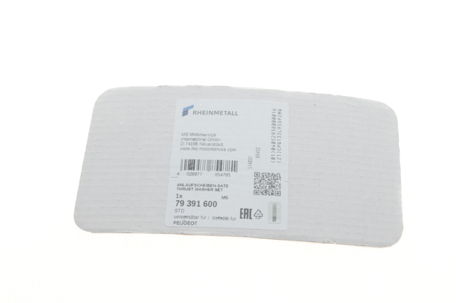 Semianel de suporte (de carreira) de cambota, STD, kit Kolbenschmidt 79391600