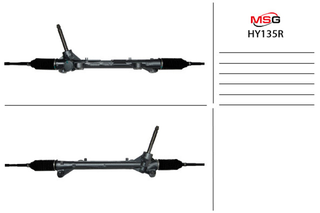 Cremalheira da direção MSG Rebuilding HY135R preço, a partir de 262,09 USD