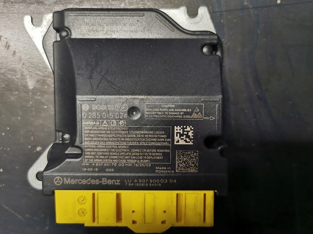 Compre A9079000304 Mercedes Módulo processador de controlo da bolsa de ar (Centralina eletrônica AIRBAG)