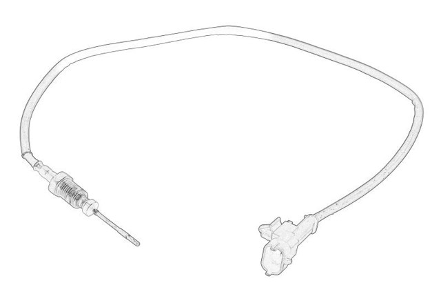 5801653071 Iveco Sensor de temperatura dos gases de escape (GE), depois de filtro de partículas diesel