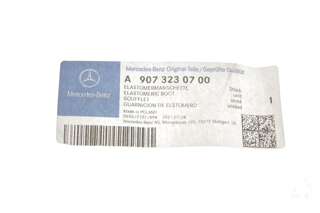 9073230700 Mercedes Bota de proteção de amortecedor dianteiro
