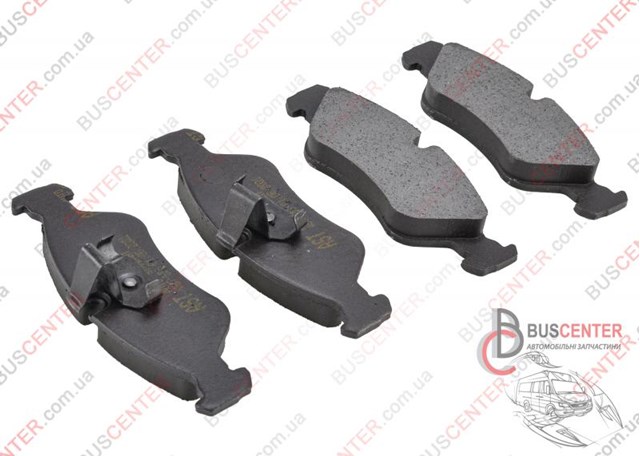 Sapatas do freio traseiras de disco AST593 AST