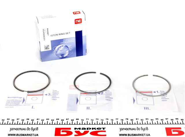 120050001700 NE/NPR Kit de anéis de pistão de motor, STD.