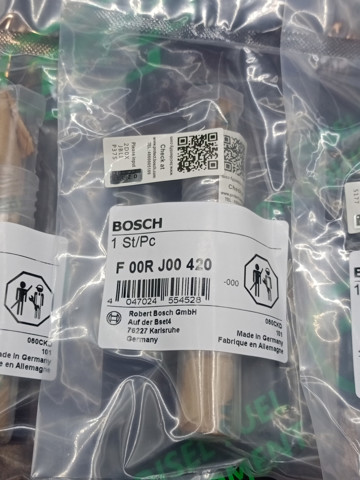 F00RJ00420 Bosch Válvula do injetor