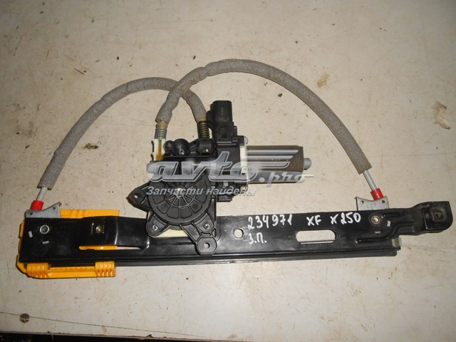 Mecanismo de acionamento de vidro da porta traseira direita C2Z26991 Jaguar