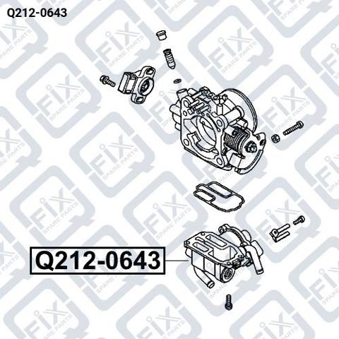 Compre Q2120643 Q-fix Válvula (regulador) de marcha a vácuo