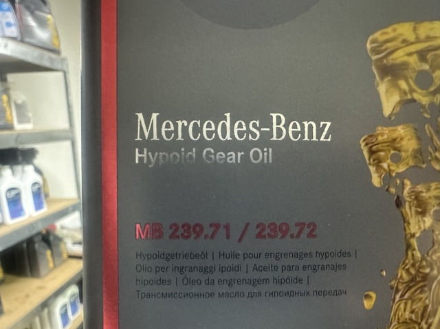Óleo de transmissão 001989880311 Mercedes