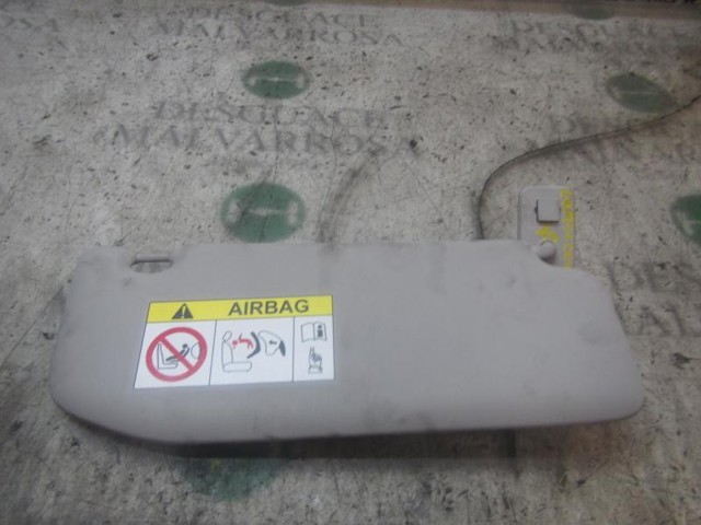98115412BJ Peugeot/Citroen Pala contra o sol