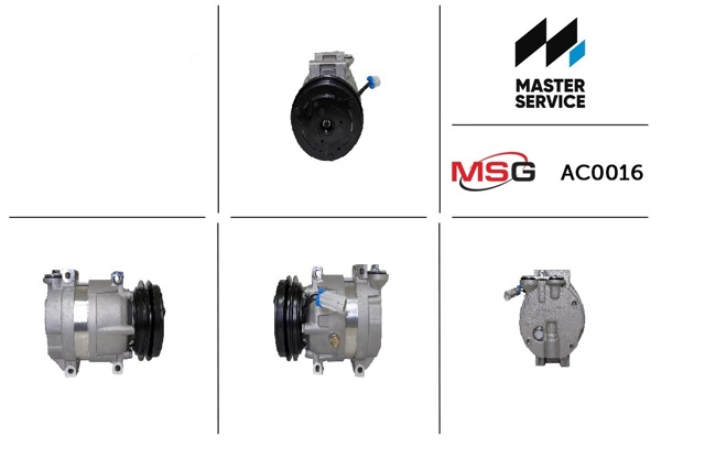 AC0016 MSG Compressor de aparelho de ar condicionado