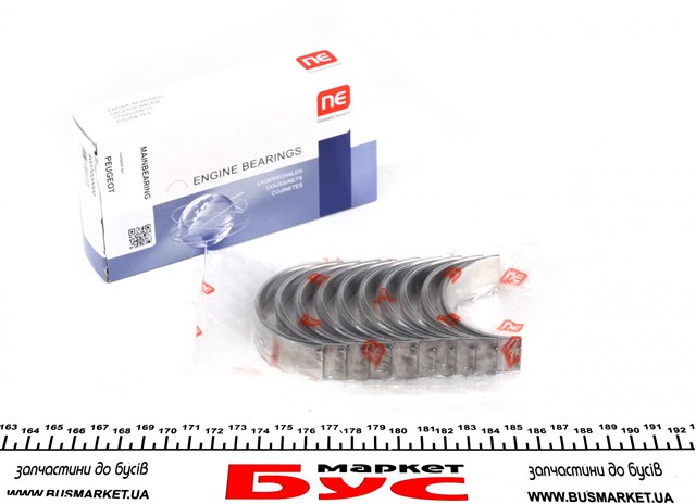 180037000300 NE/NPR Folhas inseridas principais de cambota, kit, padrão (STD)