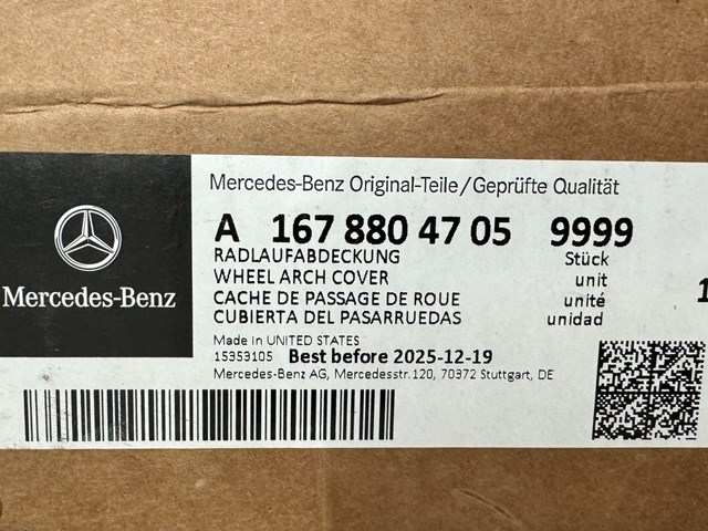  Mercedes A16788047059999 preço, a partir de 401,38 USD