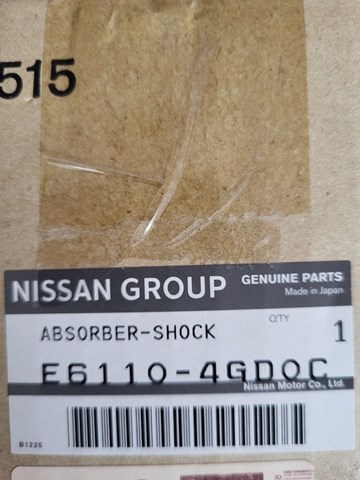 Amortecedor dianteiro para Infiniti Q50  V37