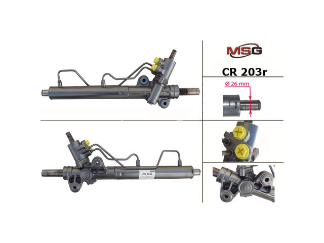 CR203R MSG Rebuilding Cremalheira da direção