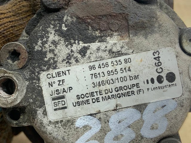9647983580 Peugeot/Citroen Bomba da Direção hidrâulica assistida