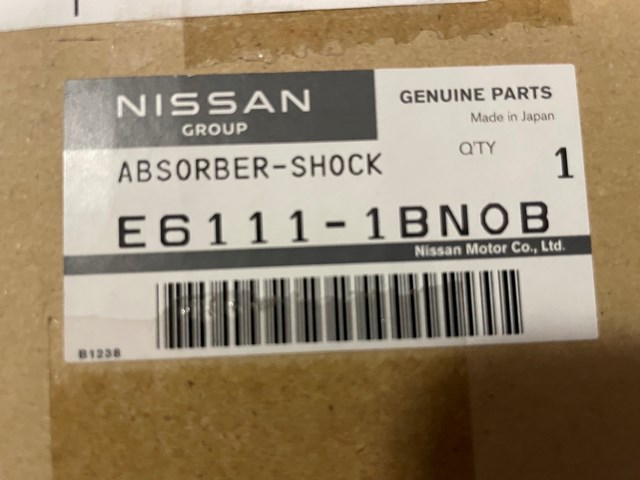 Amortecedor dianteiro esquerdo E61111BN0B Nissan/Infiniti