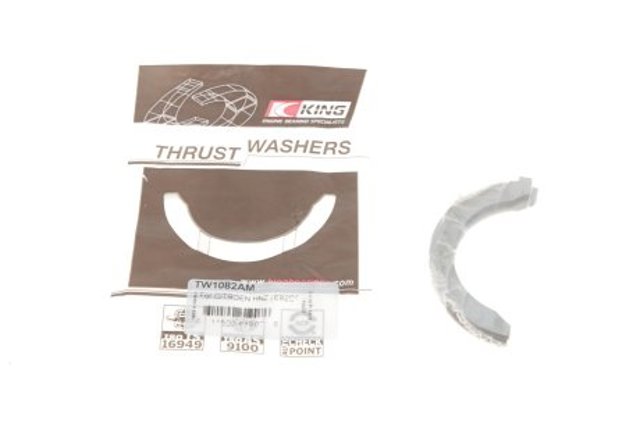 Semianel de suporte (de carreira) de cambota, STD, kit Peugeot/Citroen 9810589680