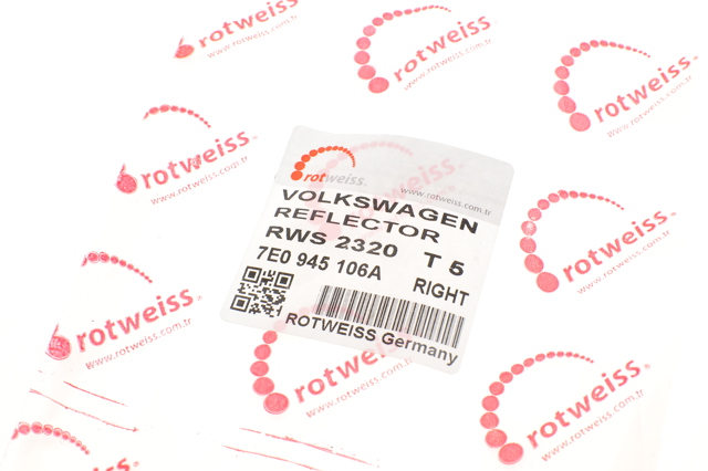 Compre RWS2321 Rotweiss Retrorrefletor (refletor) do pára-choque traseiro direito