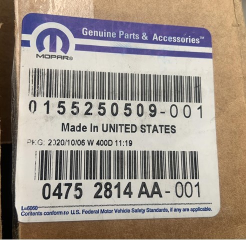 Filtro da Caixa Automática de Mudança Chrysler 04752814AA preço, a partir de 60,35 USD