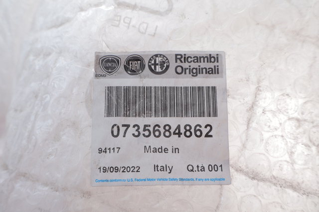 Pára-choque dianteiro, parte esquerda Fiat/Alfa/Lancia 735684862