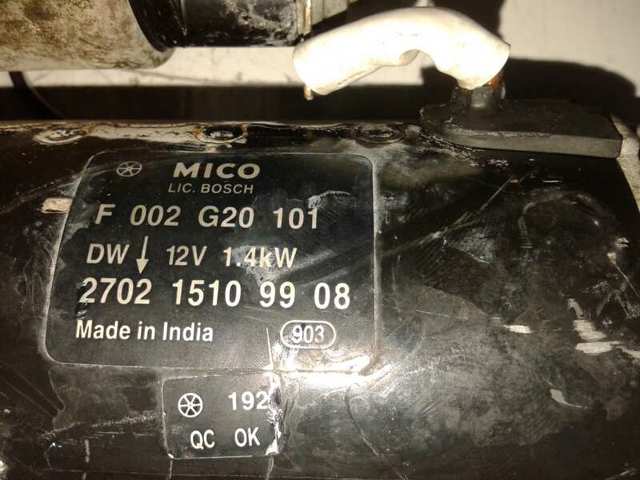 Motor de arranco Tata 270215109908 preço, a partir de 74,91 USD