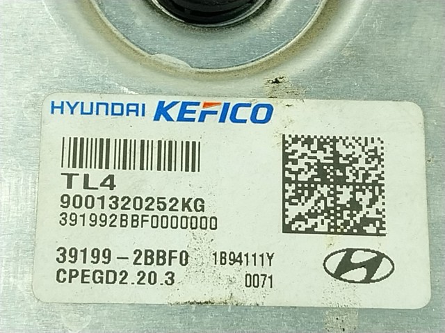  391992BBF0 Hyundai/Kia