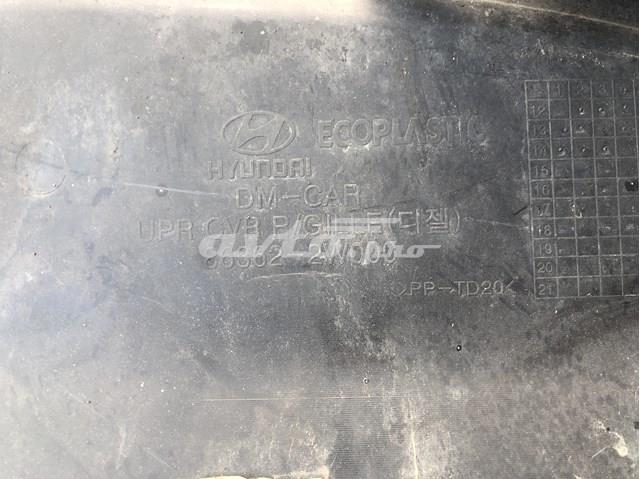 863622W000 Hyundai/Kia Placa sobreposta superior do painel dianteiro (de suporte do radiador)