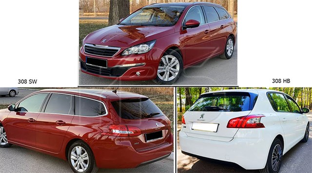 Spoiler do pára-choque traseiro 98009970XT Peugeot/Citroen