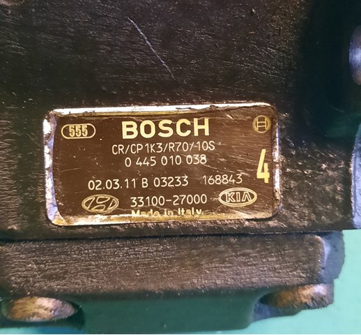 Bomba de combustível de pressão alta 0445010038 Bosch