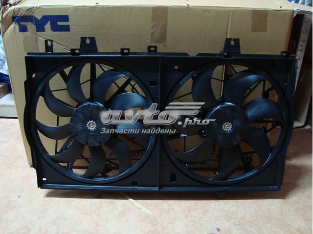 Difusor do radiador de esfriamento, montado com motor e roda de aletas 623400 TYC