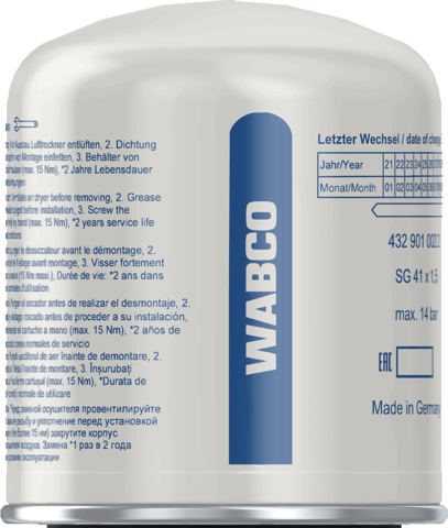 Compre 81521550044 MAN Filtro de secador de ar (separador de umidade e óleo) (TRUCK)