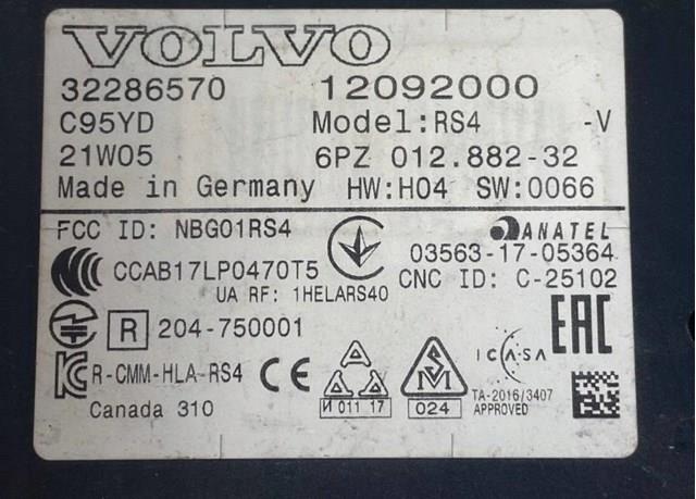 Sensor traseiro de controlo da zona morta 32286570 Volvo