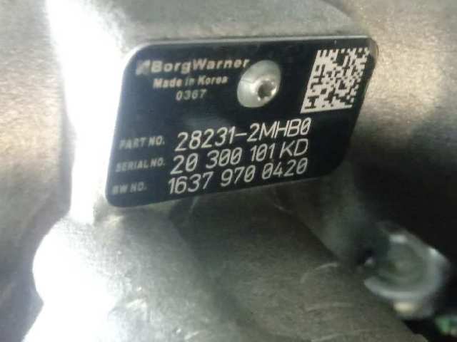 Motor montado G4FT Hyundai/Kia