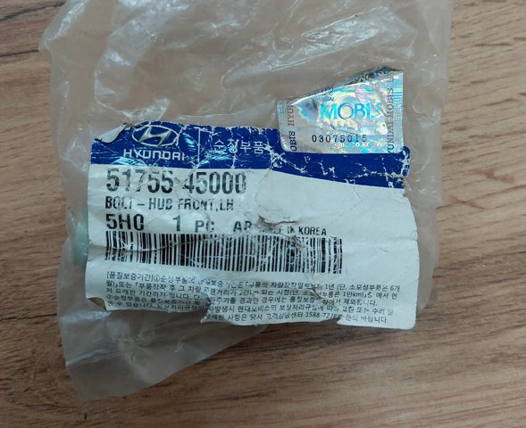 Compre 5175545000 Hyundai/Kia Parafuso de cubo