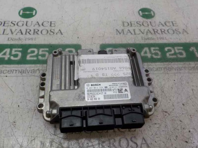 Módulo de direção (Centralina eletrônica) de motor 0281013334 Peugeot/Citroen