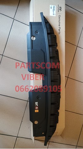 86360K4AA0 Hyundai/Kia Placa sobreposta superior do painel dianteiro (de suporte do radiador)