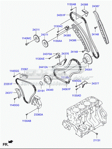  Hyundai/Kia 243704A100