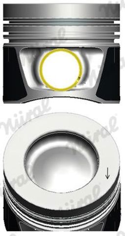 Pistão do kit para 1 cilindro, 2ª reparação ( + 0,50) Nural 8743230700 preço, a partir de 136,47 USD