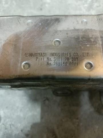 Radiador do sistema EGR de recirculação dos gases de escape SH012030Y Mazda