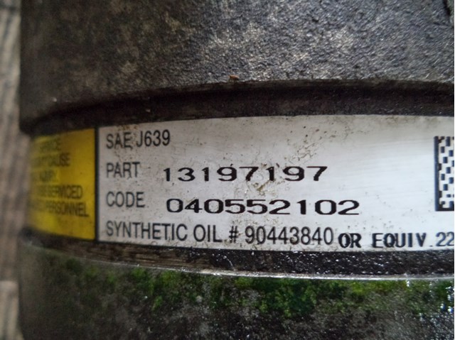 Compre 13197197 General Motors Compressor de aparelho de ar condicionado