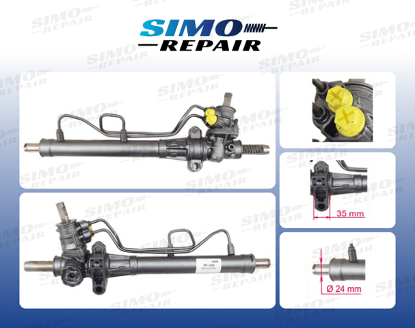 Compre 7700429717 Renault (RVI) Cremalheira da direção