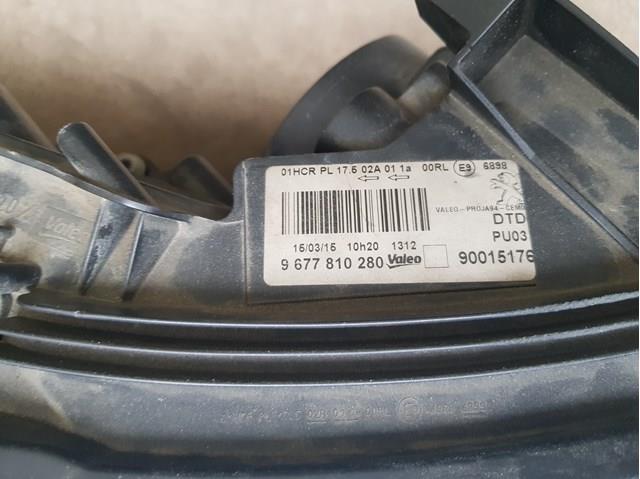 Luz direita Peugeot/Citroen 9677810280 preço, a partir de 406,43 USD
