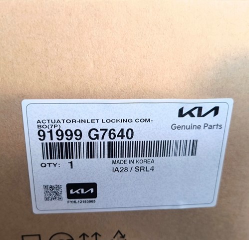 Atuador de embraiagem Hyundai/Kia 91999G7640