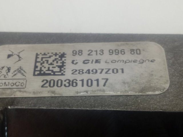 Distribuidor de combustível (rampa) 9821399680 Peugeot/Citroen