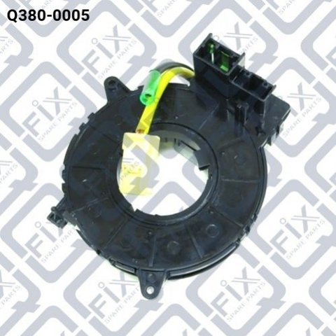 Q3800005 Q-fix Anel AIRBAG de contato, cabo plano do volante