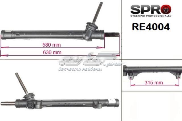 Cremalheira da direção RE104R MSG